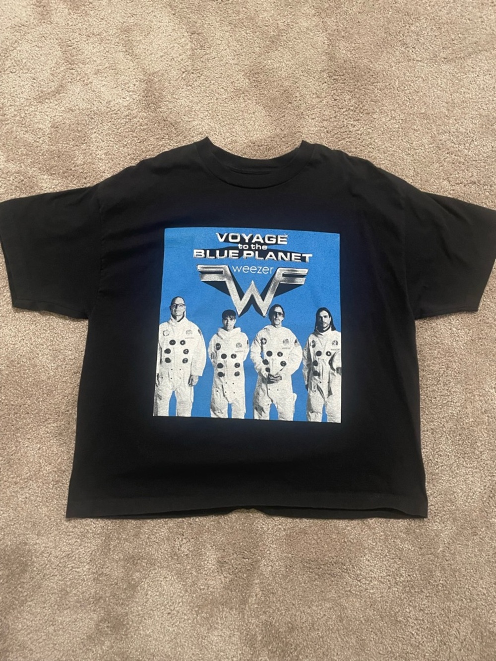 Voyage to the Blue Planet Graphic Tee - Black